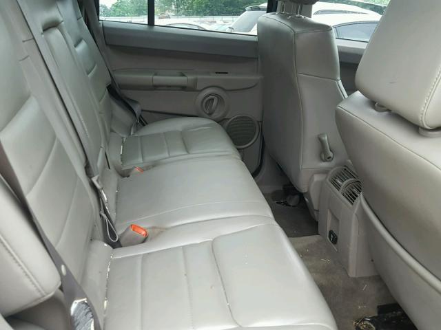 1J8HG48K78C210500 - 2008 JEEP COMMANDER SILVER photo 6