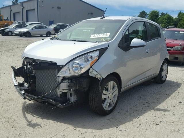 KL8CD6S98DC596276 - 2013 CHEVROLET SPARK 1LT RED photo 2