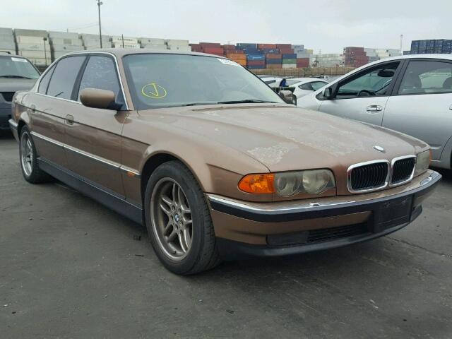 WBAGH8342YDP15738 - 2000 BMW 740 IL BROWN photo 1