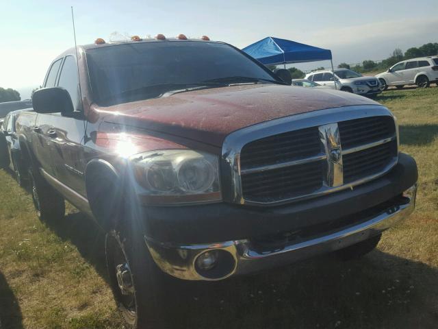 3D7KS28DX6G191443 - 2006 DODGE RAM 2500 S RED photo 1