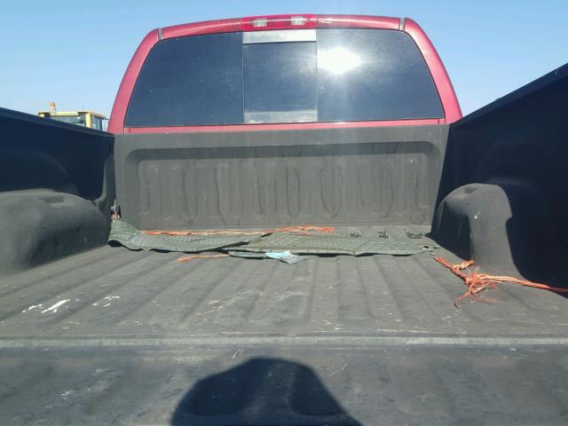 3D7KS28DX6G191443 - 2006 DODGE RAM 2500 S RED photo 10