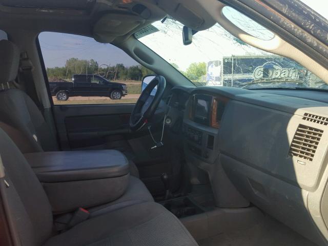 3D7KS28DX6G191443 - 2006 DODGE RAM 2500 S RED photo 5
