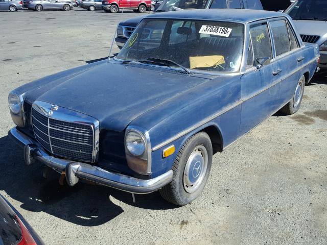 11511010278552 - 1973 MERCEDES-BENZ 220 DIESEL BLUE photo 2