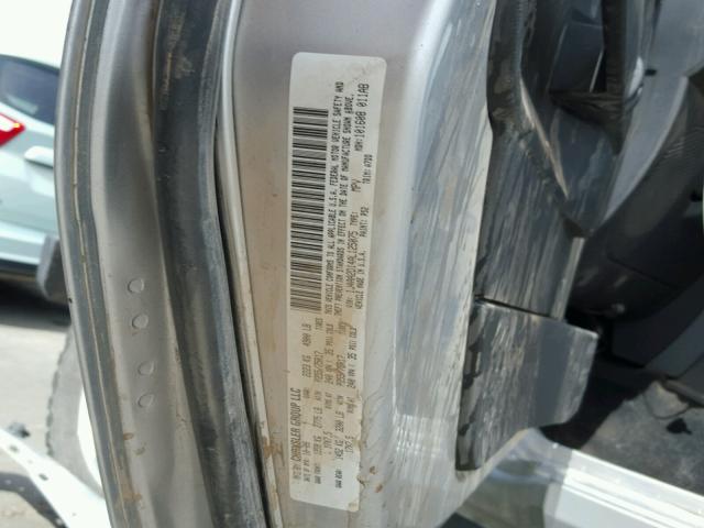 1J4AA2D14AL125075 - 2010 JEEP WRANGLER S SILVER photo 10