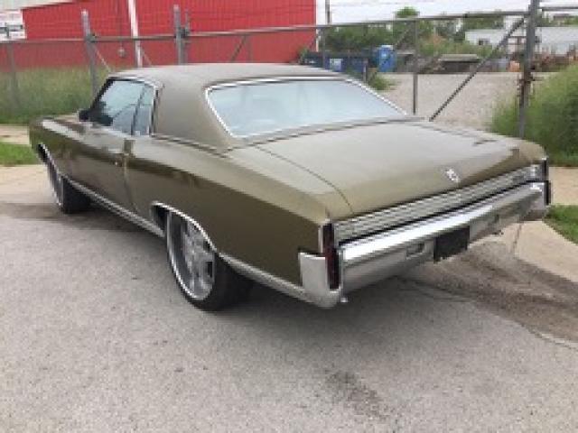 1H57J2K616488 - 1972 CHEVROLET MONTECARLO TAN photo 3