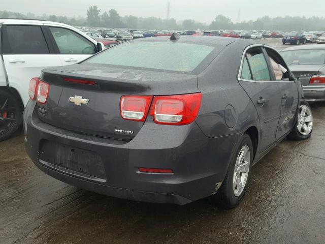 1G11B5SA9DF235350 - 2013 CHEVROLET MALIBU LS ნაცრისფერი ფოტო 4