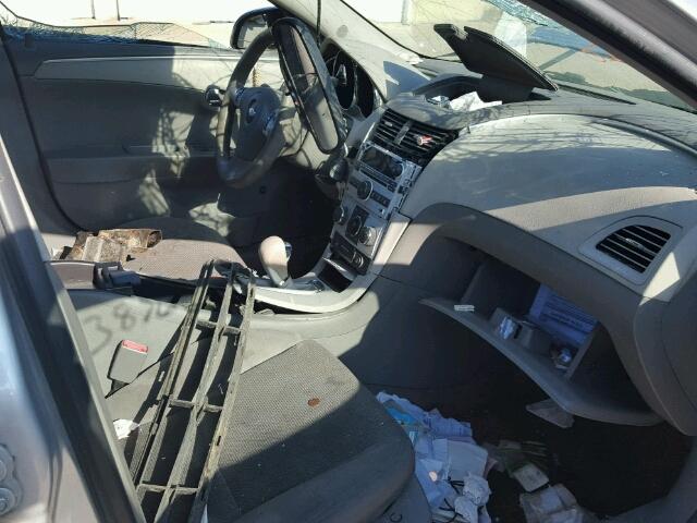 1G1ZC5E04CF316936 - 2012 CHEVROLET MALIBU 1LT ვერცხლისფერი ფოტო 5