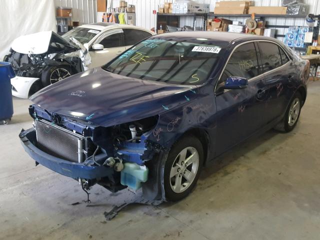 1G11C5SA3DU126780 - 2013 CHEVROLET MALIBU 1LT BLUE photo 2