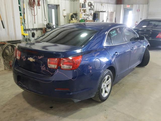 1G11C5SA3DU126780 - 2013 CHEVROLET MALIBU 1LT BLUE photo 4