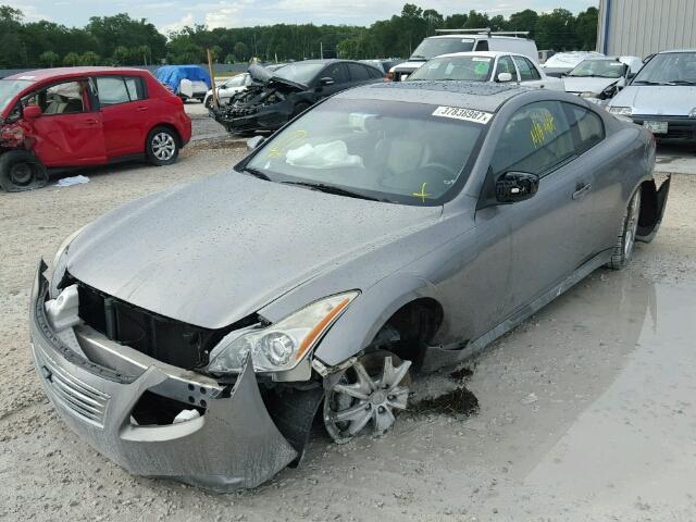 JNKCV64E48M114626 - 2008 INFINITI G37 GRAY photo 2