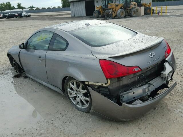 JNKCV64E48M114626 - 2008 INFINITI G37 GRAY photo 3