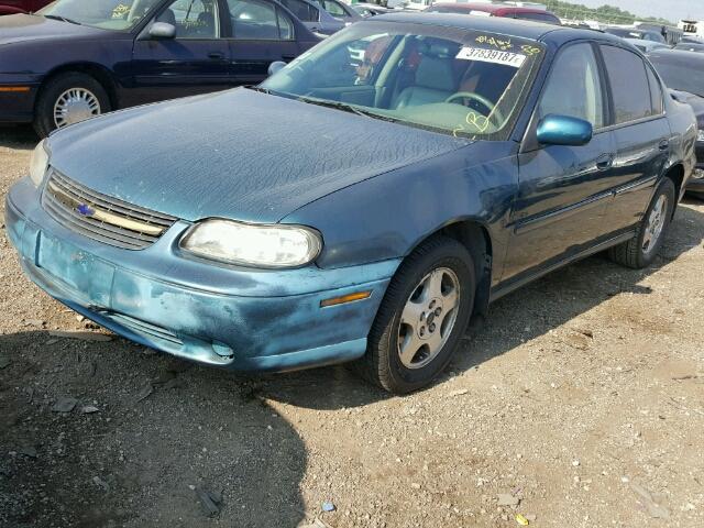 1G1NE52J72M554456 - 2002 CHEVROLET MALIBU LS 绿色 照片 2
