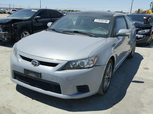 JTKJF5C77B3018921 - 2011 TOYOTA SCION TC 灰色 照片 2