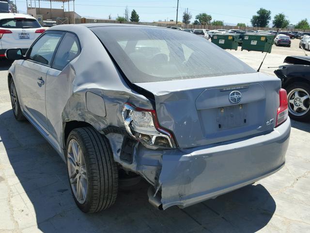 JTKJF5C77B3018921 - 2011 TOYOTA SCION TC 灰色 照片 3