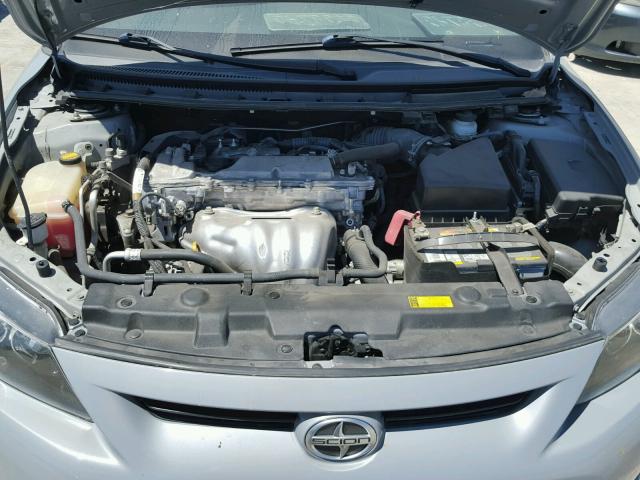 JTKJF5C77B3018921 - 2011 TOYOTA SCION TC 灰色 照片 7