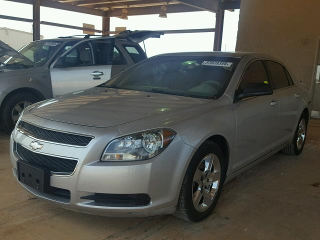 1G1ZB5E11BF185992 - 2011 CHEVROLET MALIBU LS SILVER photo 2