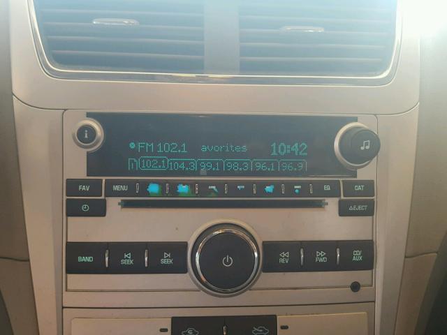 1G1ZB5E11BF185992 - 2011 CHEVROLET MALIBU LS SILVER photo 9