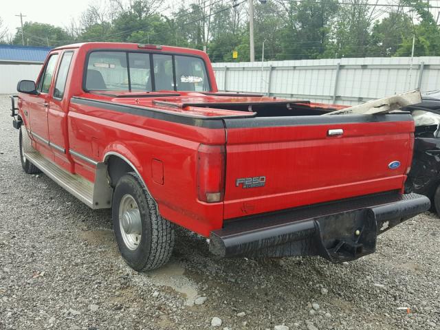 1FTHX25F3VEC87576 - 1997 FORD F250 RED photo 3