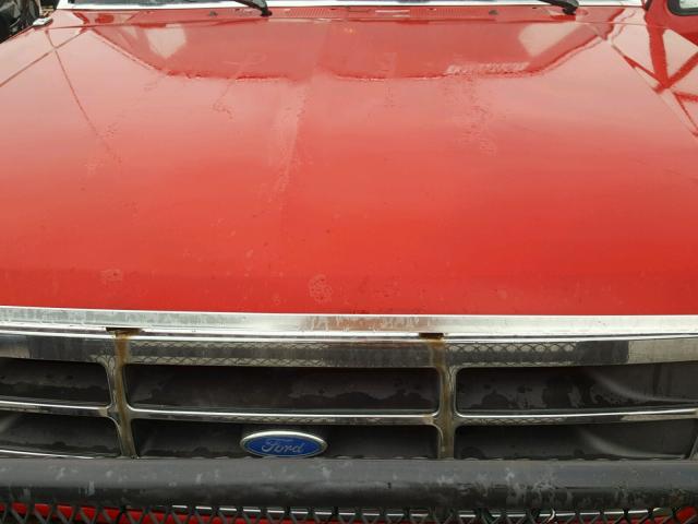 1FTHX25F3VEC87576 - 1997 FORD F250 RED photo 7