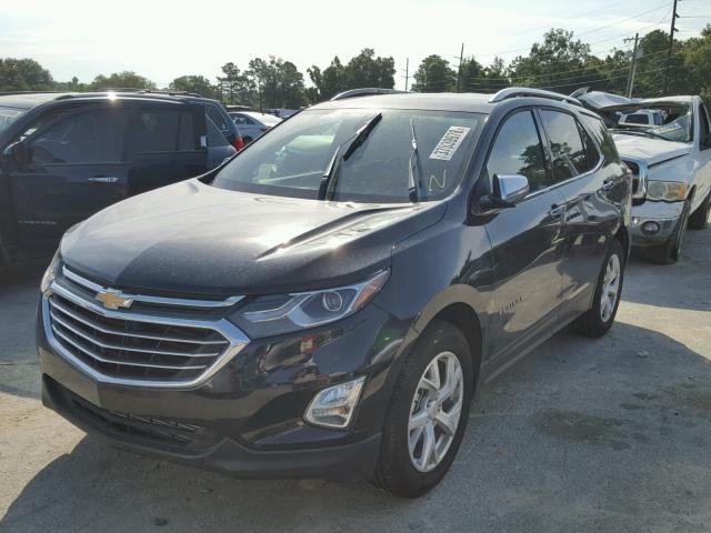 2GNAXVEV5J6264168 - 2018 CHEVROLET EQUINOX PR BLACK photo 2