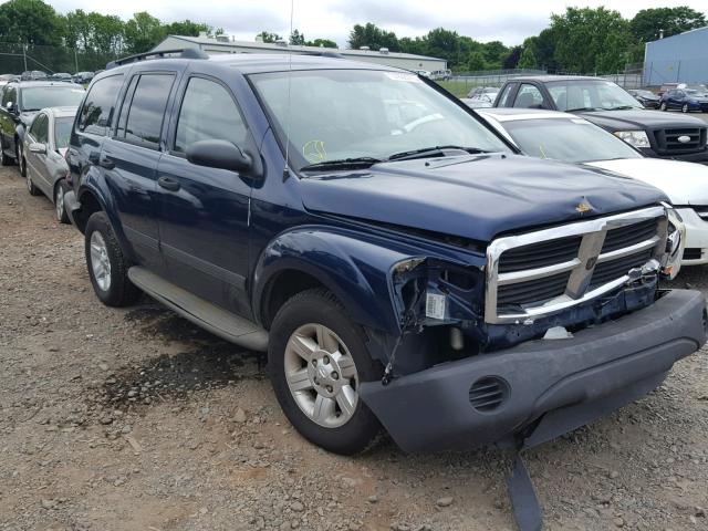 1D4HB38N55F601801 - 2005 DODGE DURANGO ST BLUE photo 1