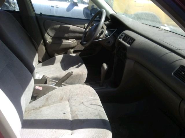 1Y1SK5282XZ439494 - 1999 CHEVROLET GEO PRIZM 红色 照片 5