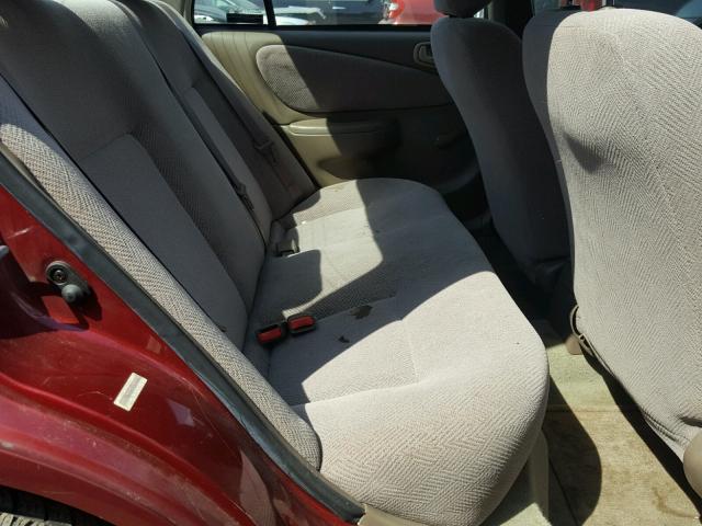 1Y1SK5282XZ439494 - 1999 CHEVROLET GEO PRIZM 红色 照片 6