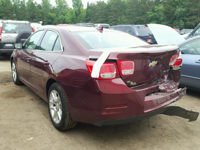 1G11C5SL4FF278558 - 2015 CHEVROLET MALIBU 1LT MAROON photo 3