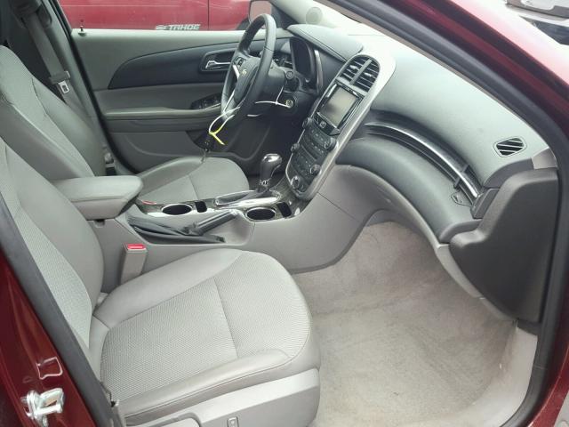 1G11C5SL4FF278558 - 2015 CHEVROLET MALIBU 1LT MAROON photo 5