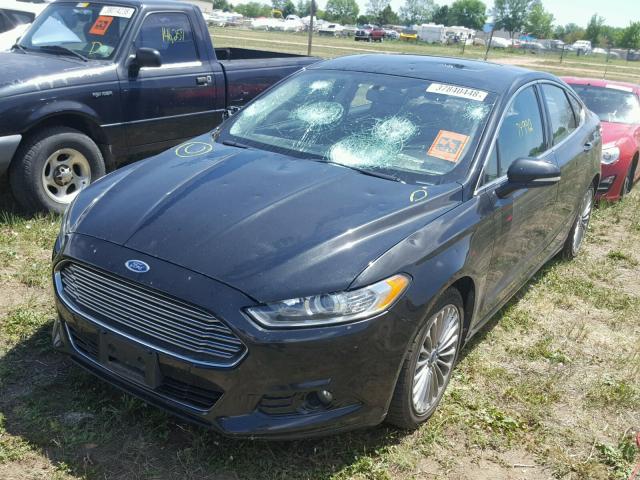 3FA6P0D94DR206125 - 2013 FORD FUSION TIT BLACK photo 2