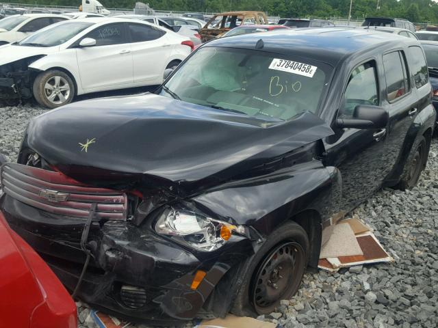 3GNBAADB0AS612224 - 2010 CHEVROLET HHR LS BLACK photo 2