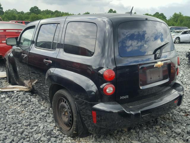 3GNBAADB0AS612224 - 2010 CHEVROLET HHR LS BLACK photo 3