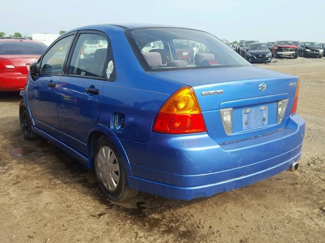 JS2RA41S435166000 - 2003 SUZUKI AERIO S BLUE photo 3