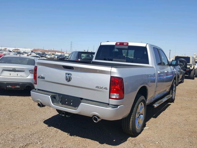 1C6RR7GT9GS342008 - 2016 RAM 1500 SLT SILVER photo 4