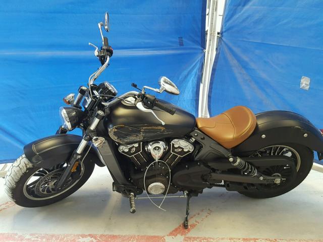 56KMSB007H3119059 - 2017 INDIAN MOTORCYCLE CO. SCOUT BLACK photo 9