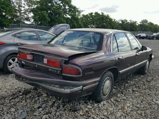 1G4HP52K0TH400572 - 1996 BUICK LESABRE CU MAROON photo 4