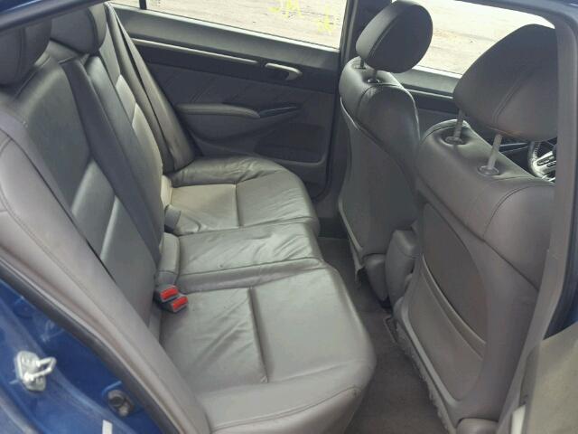 1HGFA16978L085272 - 2008 HONDA CIVIC EXL 蓝色 照片 6