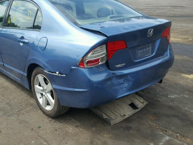 1HGFA16978L085272 - 2008 HONDA CIVIC EXL 蓝色 照片 9