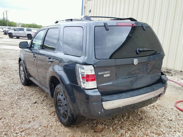 4M2CU87188KJ10724 - 2008 MERCURY MARINER PR GREEN photo 3