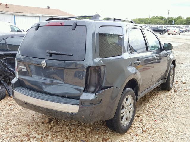 4M2CU87188KJ10724 - 2008 MERCURY MARINER PR GREEN photo 4