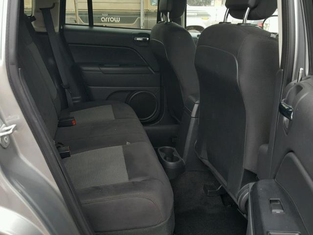 1C4NJCBA2GD553679 - 2016 JEEP COMPASS SP SILVER photo 6