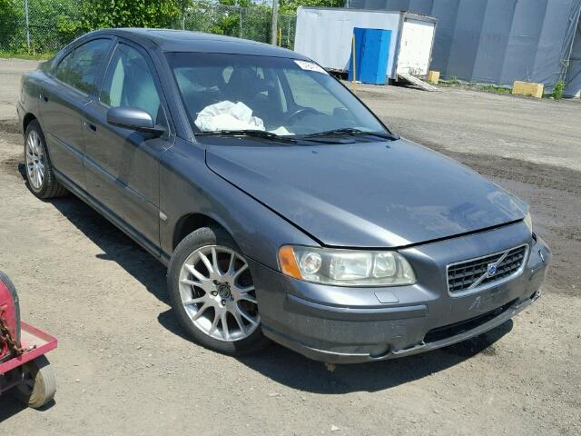 YV1RS592752471944 - 2005 VOLVO S60 2.5T GRAY photo 1