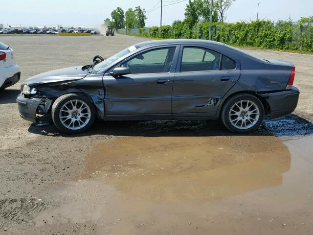 YV1RS592752471944 - 2005 VOLVO S60 2.5T GRAY photo 9