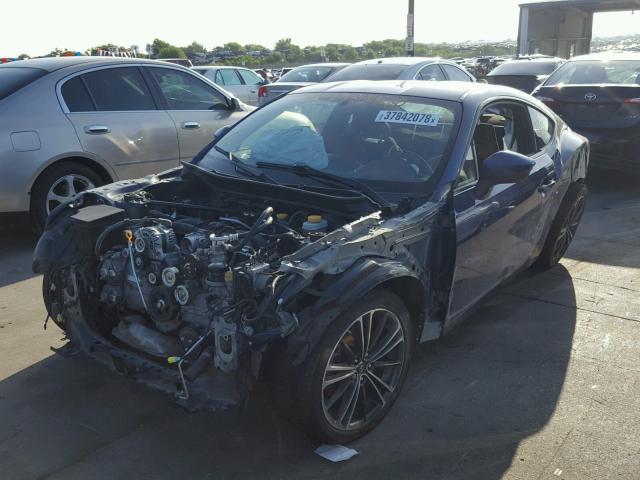 1F1ZNAA1101723089 - 2013 TOYOTA SCION FR-S BLUE photo 2