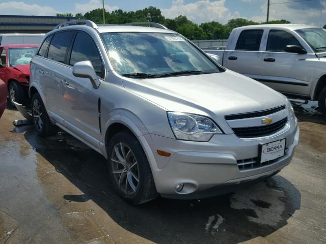 3GNAL4EK5ES658370 - 2014 CHEVROLET CAPTIVA LT SILVER photo 1