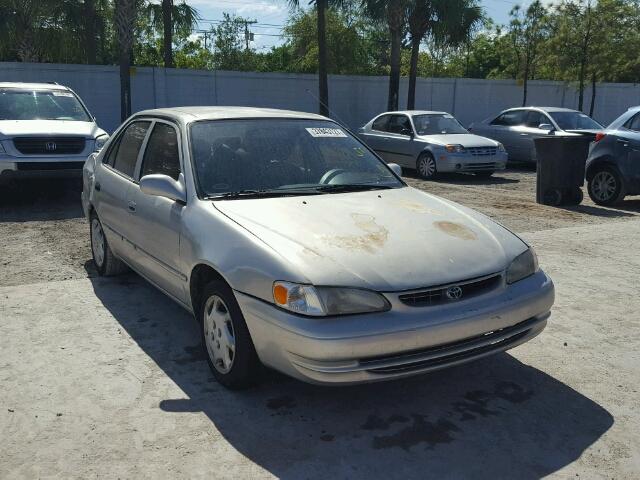 2T1BR12E9YC350824 - 2000 TOYOTA COROLLA VE GRAY photo 1