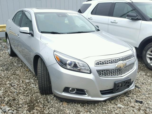 1G11J5SX0DF198941 - 2013 CHEVROLET MALIBU LTZ 银色 照片 1