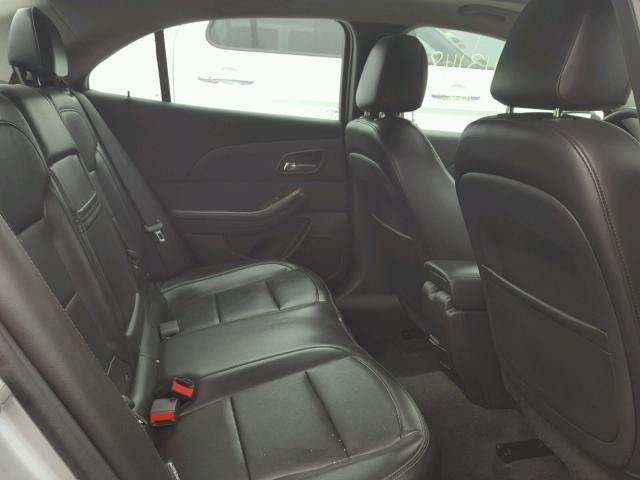 1G11J5SX0DF198941 - 2013 CHEVROLET MALIBU LTZ 银色 照片 6