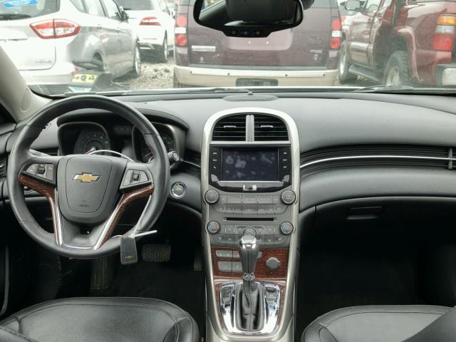 1G11J5SX0DF198941 - 2013 CHEVROLET MALIBU LTZ 银色 照片 9