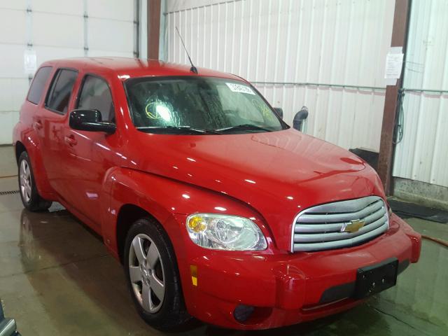 3GNCA13B39S634218 - 2009 CHEVROLET HHR LS RED photo 1